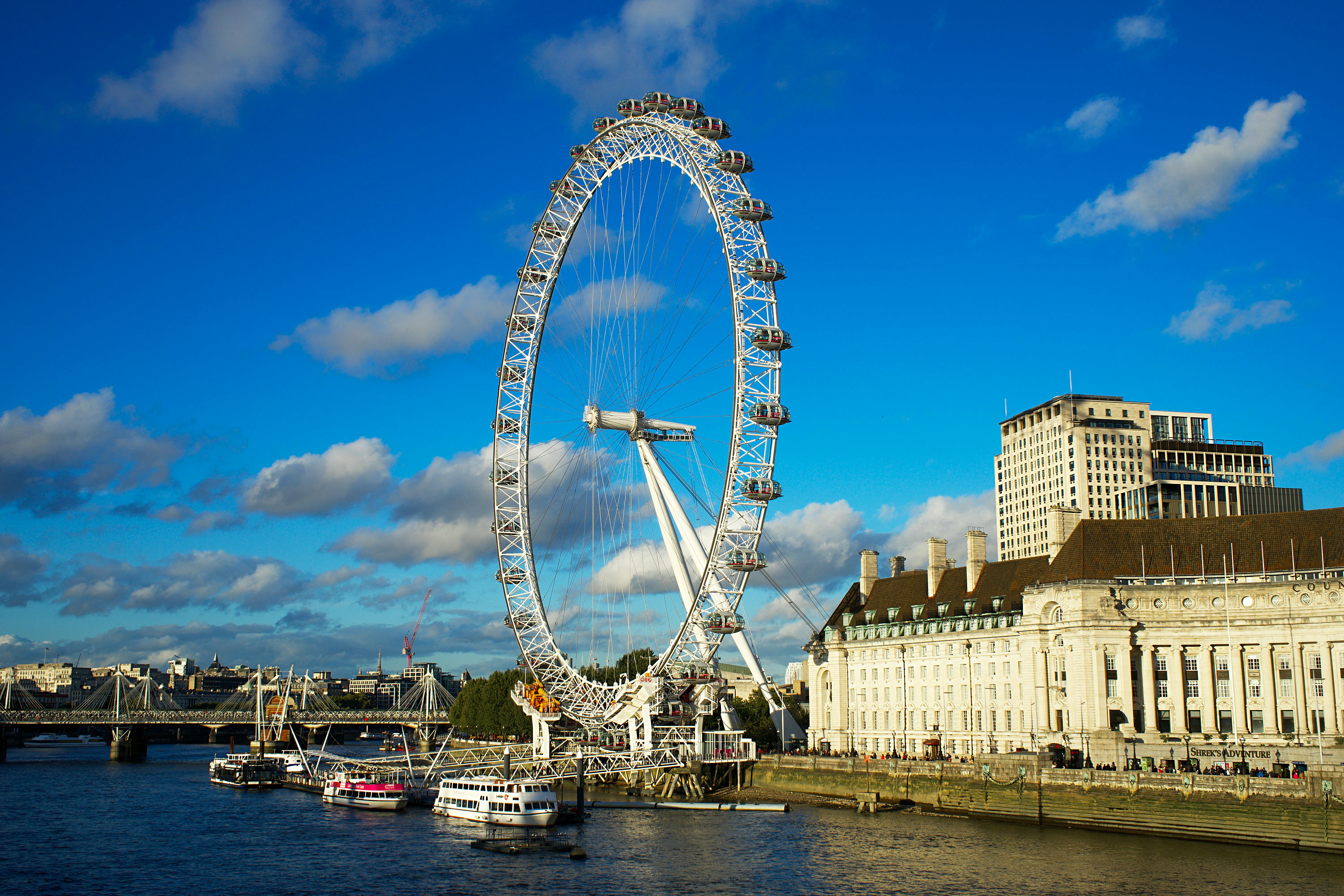 London Eye: A Melhor Vista do Rio Tâmisa com Guia Brasileiro em Londres - Foto de Mike Bird no Pexels