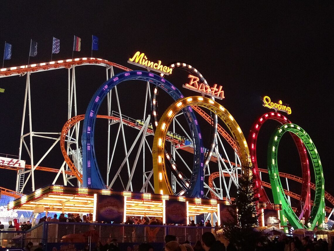 Winter Wonderland no Hyde Park, em Londres - Foto de Simeon87, CC BY-SA 4.0 no Wikimedia Commons