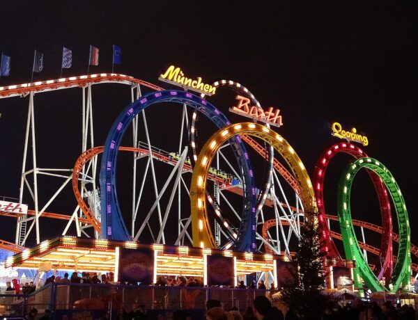 Winter Wonderland no Hyde Park, em Londres - Foto de Simeon87, CC BY-SA 4.0 no Wikimedia Commons